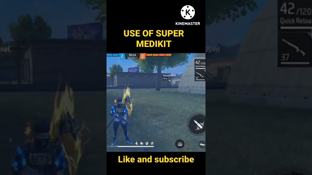 USE OF SUPER MEDIKIT FREE FIRE 😍😍😍 #shorts