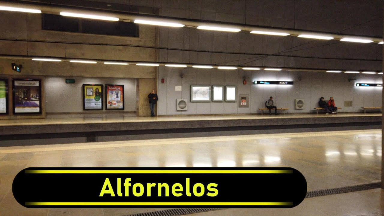 Metro Station Alfornelos - Lisbon 🇵🇹 - Walkthrough 🚶