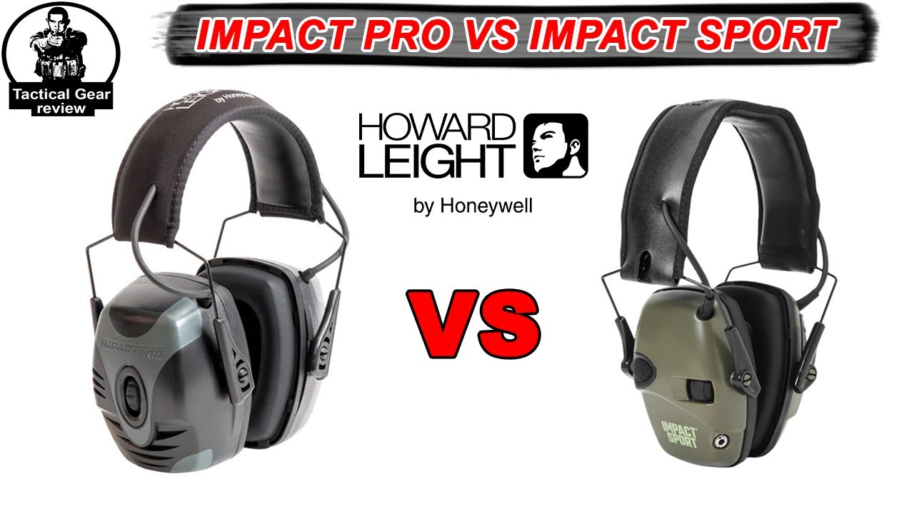 IMPACT PRO VS IMPACT SPORT | Electronic Earmuffs | Howard Leight Shooting Sports