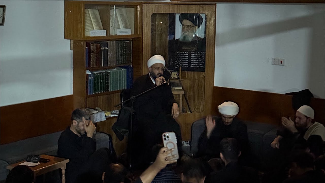 نعي مؤثر | الشيخ باقر الجدي | الأربعين ١٤٤٧هـ | النجف - حسينية علي والحسين عليهما السلام