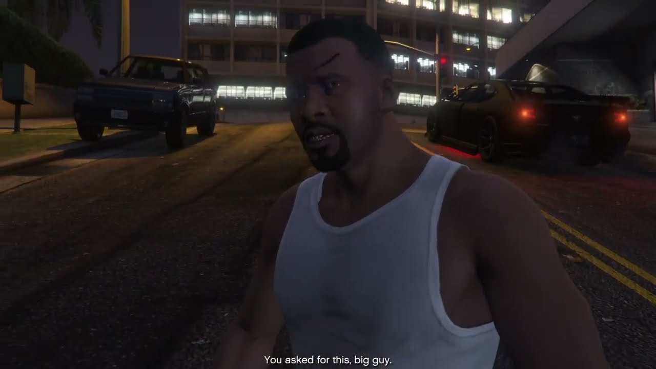 Grand Theft Auto V Following Michael by force  Part 2