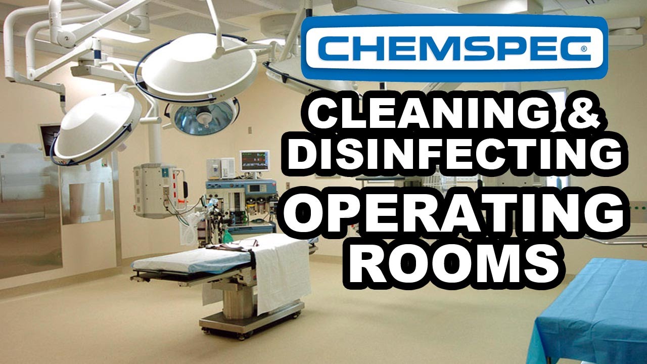 Detergent Free Cleaning (DFC) - Cleaning and Disinfecting Hospitals, Operating Rooms