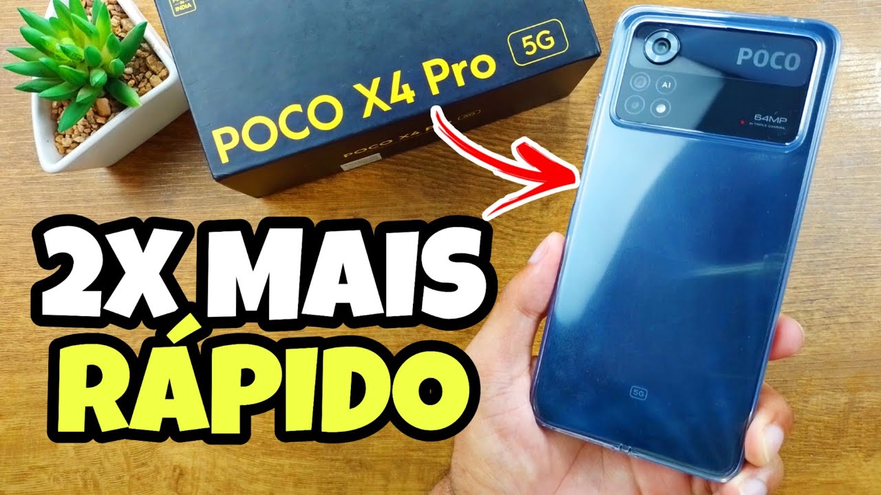 COMO DEIXAR O POCO X4 PRO 5G 2X MAIS RÁPIDO