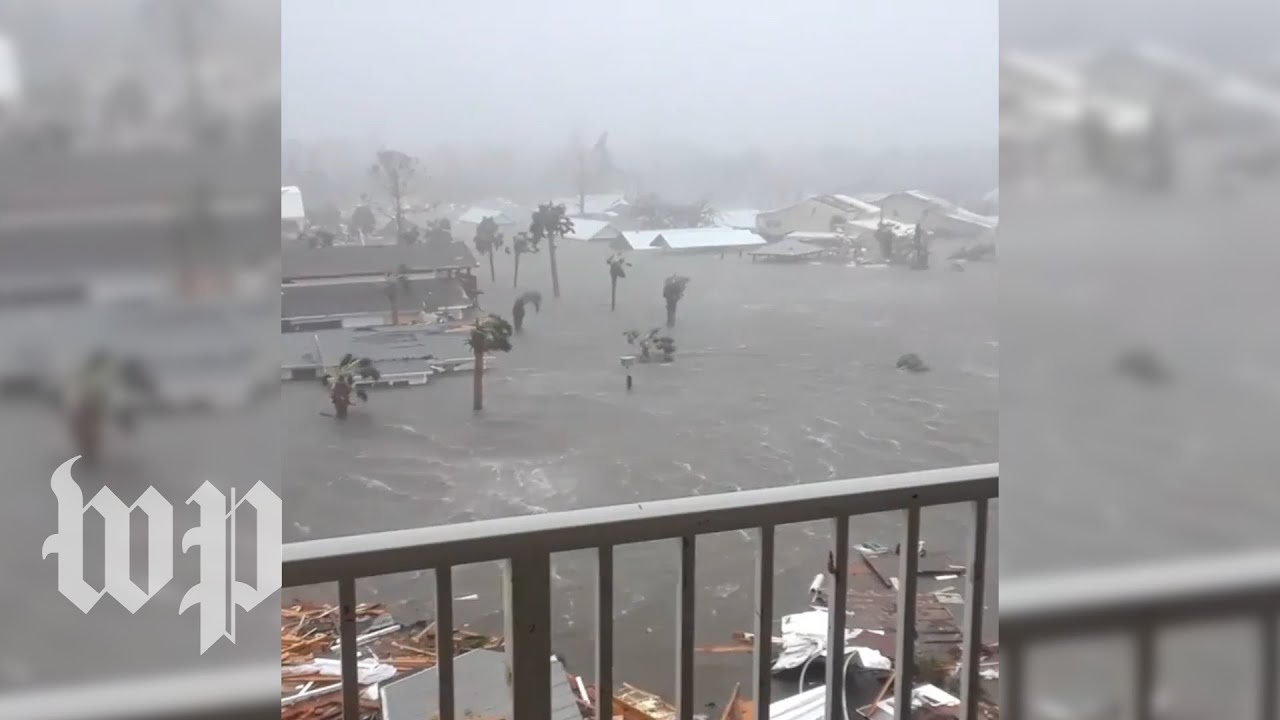 Sights and sounds of powerful Hurricane Michael