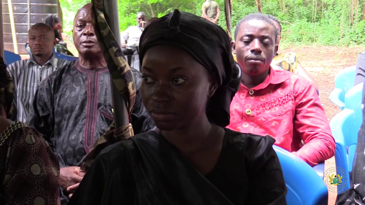 Visit to the Family of the Late Captain Maxwell Mahama