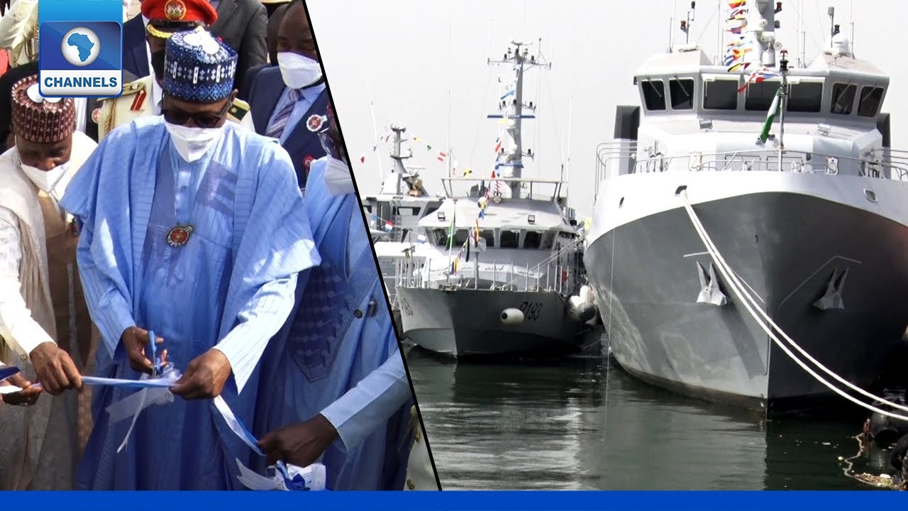 FULL VIDEO: Buhari Inaugurates Made-In-Nigeria Naval Vessels In Lagos