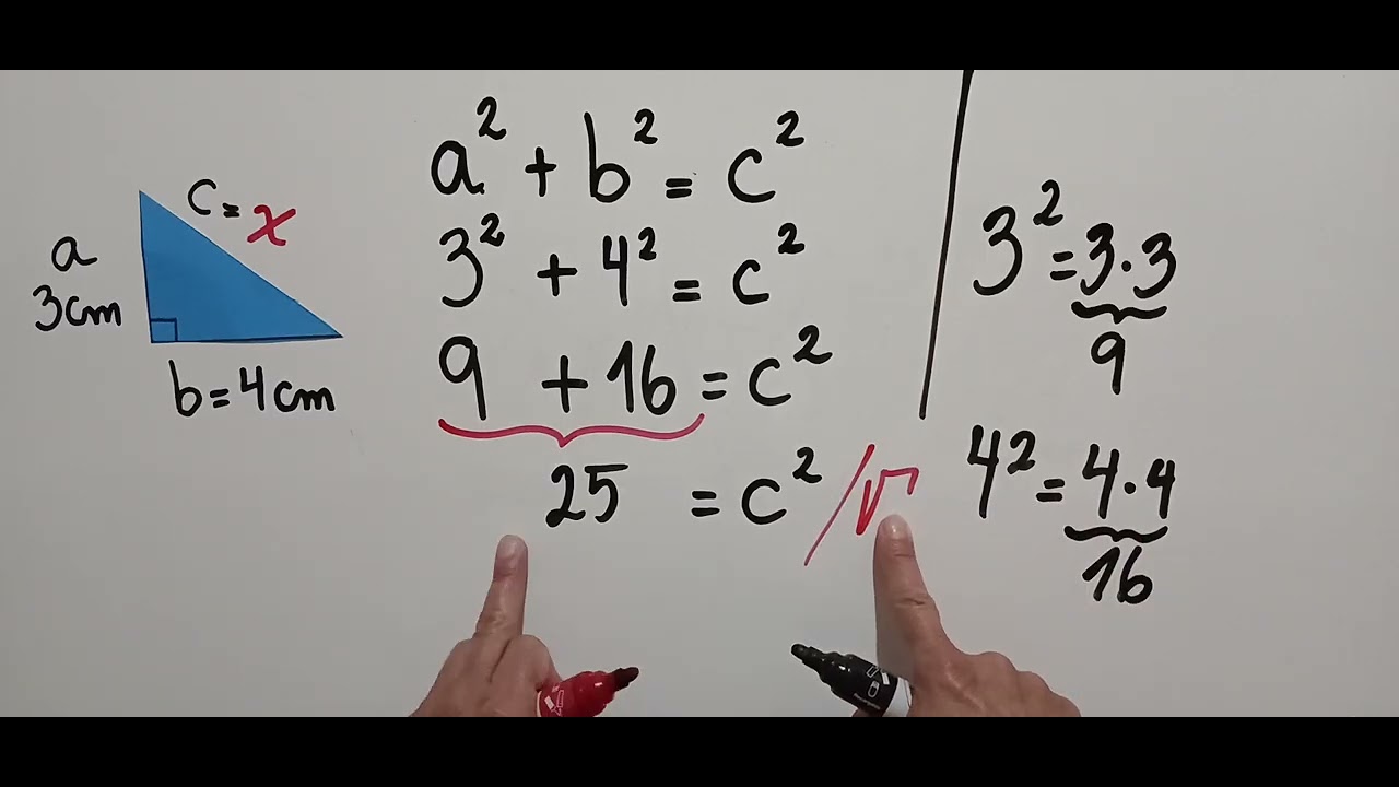 TEOREMA DE PITAGORAS 