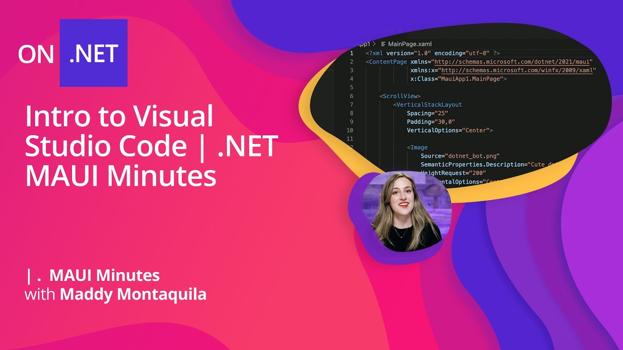 Intro to Visual Studio Code | .NET MAUI Minutes