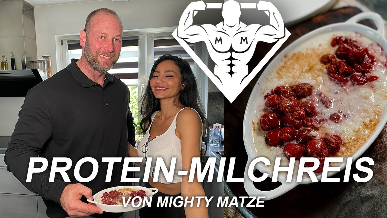 Protein Milchreis aus dem Backofen