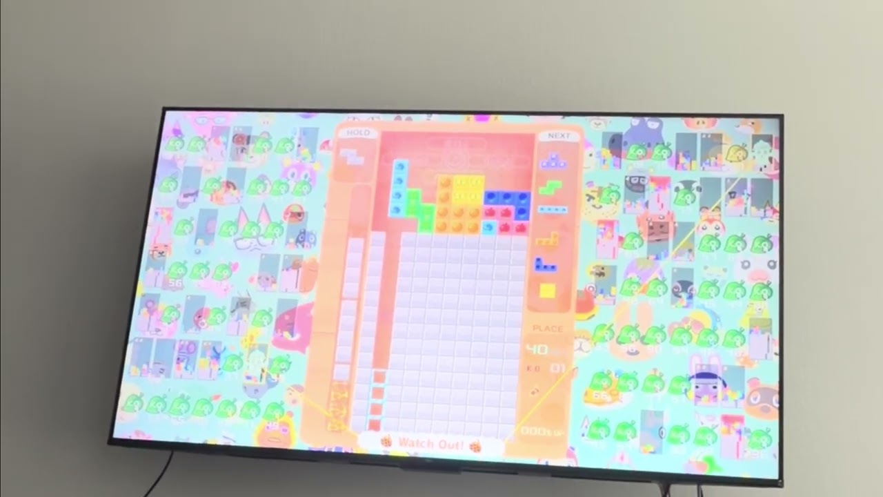 Tetris 99 animal crossing theme