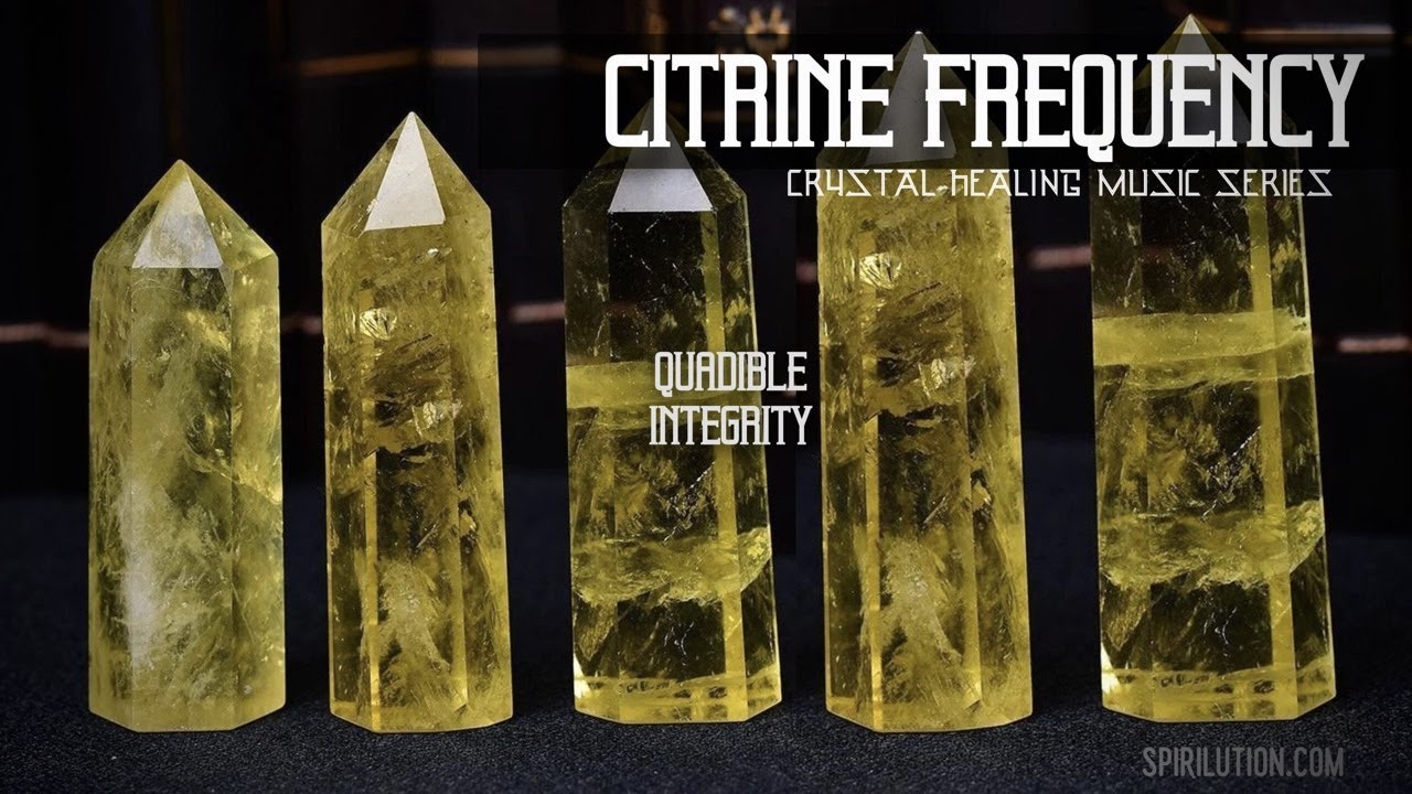(Crystal Healing Music) ★Citrine Crystal Healing Frequency ★ The Prosperity Stone