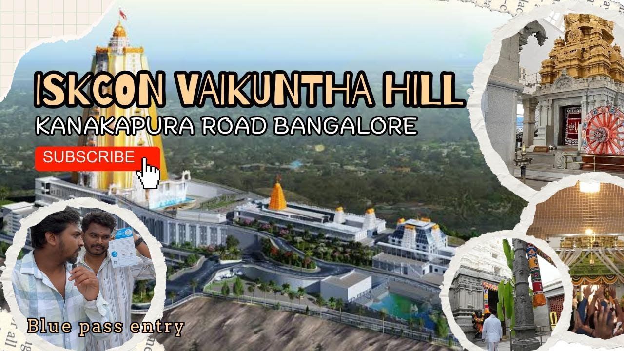 Heaven on Earth 🌸 ISKCON Vaikuntha Hills Kanakapura on Krishna Janmashtami