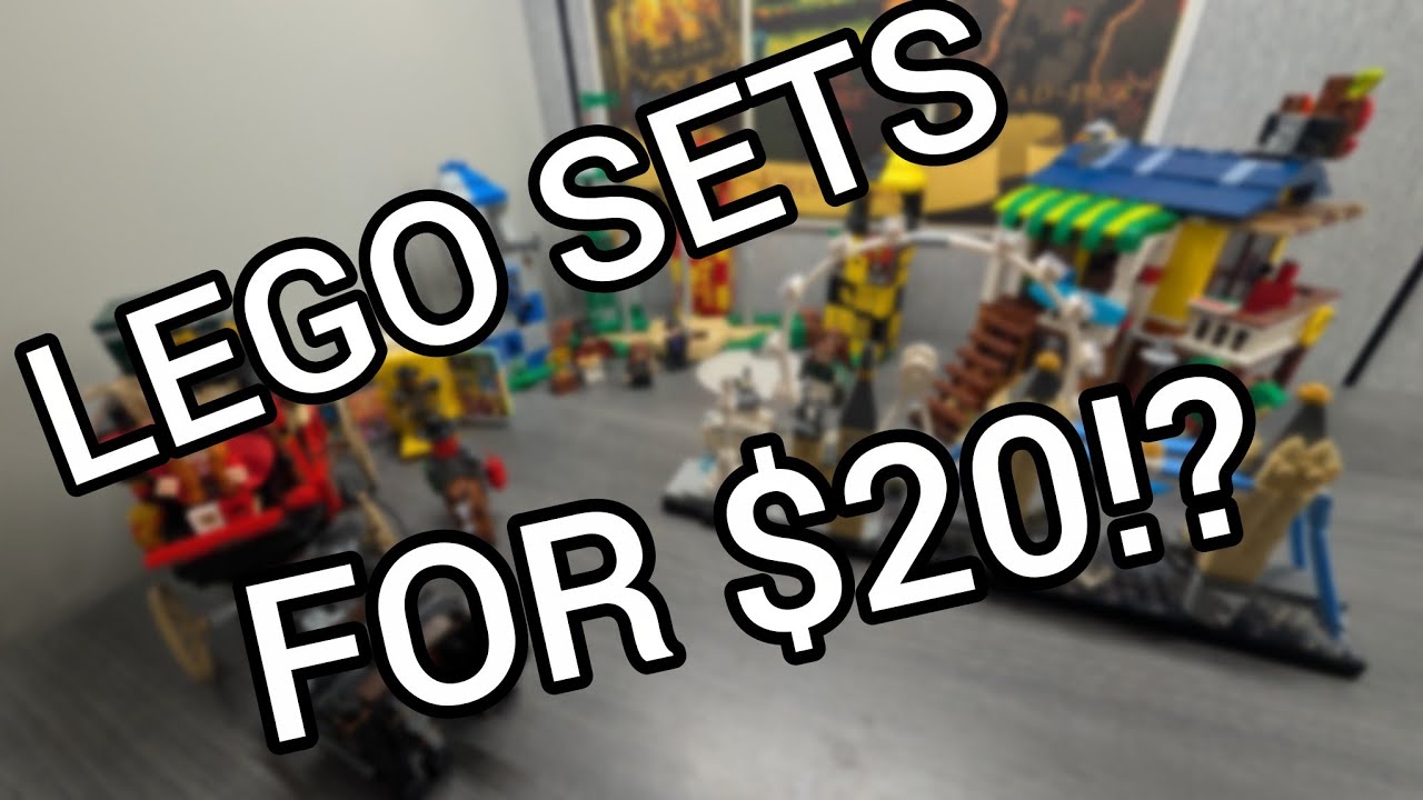 4 LEGO Sets For $20!!