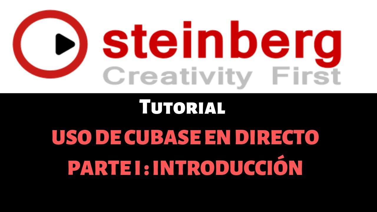 Tutorial Uso de Cubase en Directo. Parte I Introducción