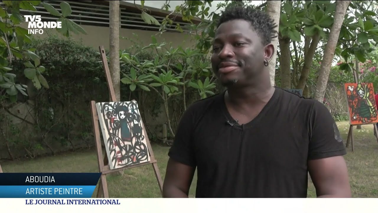 Rencontre avec Aboudia, l'artiste ivoirien le plus vendu au monde