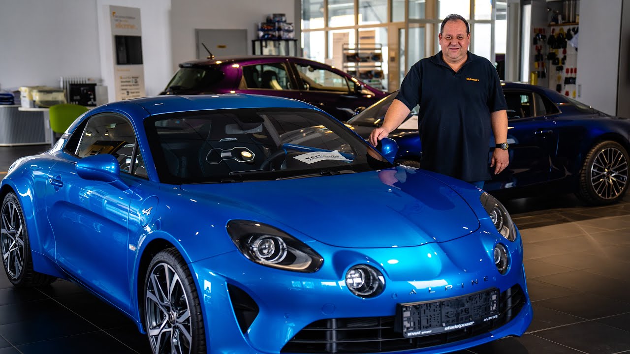 Vorstellung Alpine A110 S von Autohaus Stadelbauer (Stadelpower).
