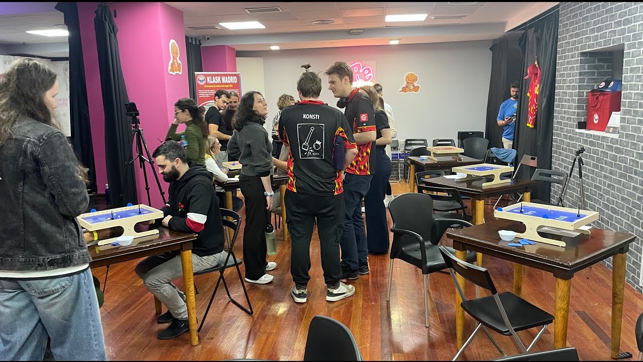 #klask MADRID TOURNAMENT TODAY