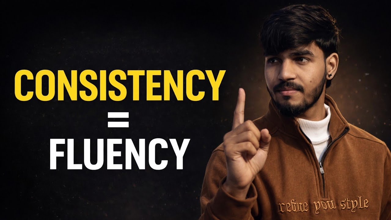 Consistency Is the Only Secret to English Fluency