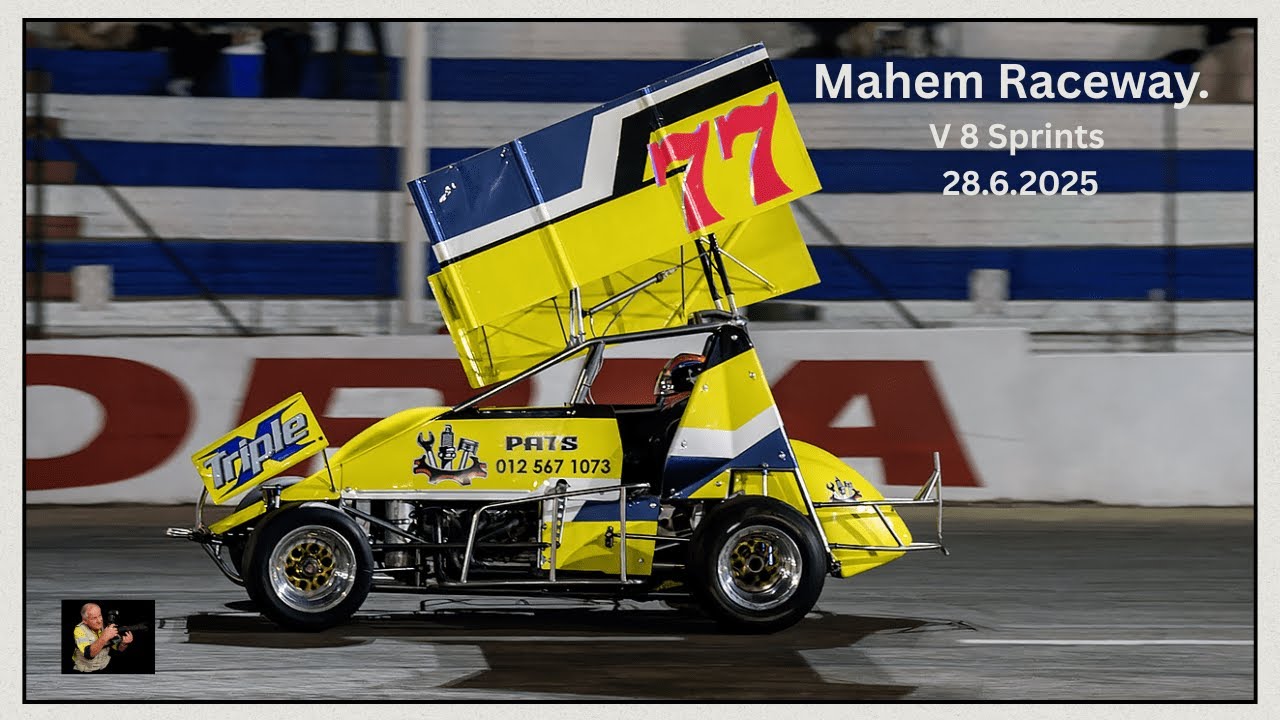 Mahem raceway. V8 Sprints. 28.6.2025#2.1 modified class, racing, v8 racing#1660