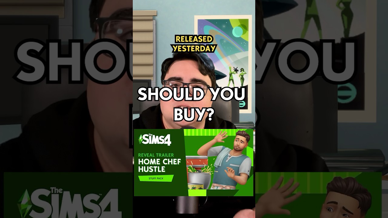 Should You Buy The Sims 4 Home Chef Hustle Stuff Pack? #TheSims #shorts