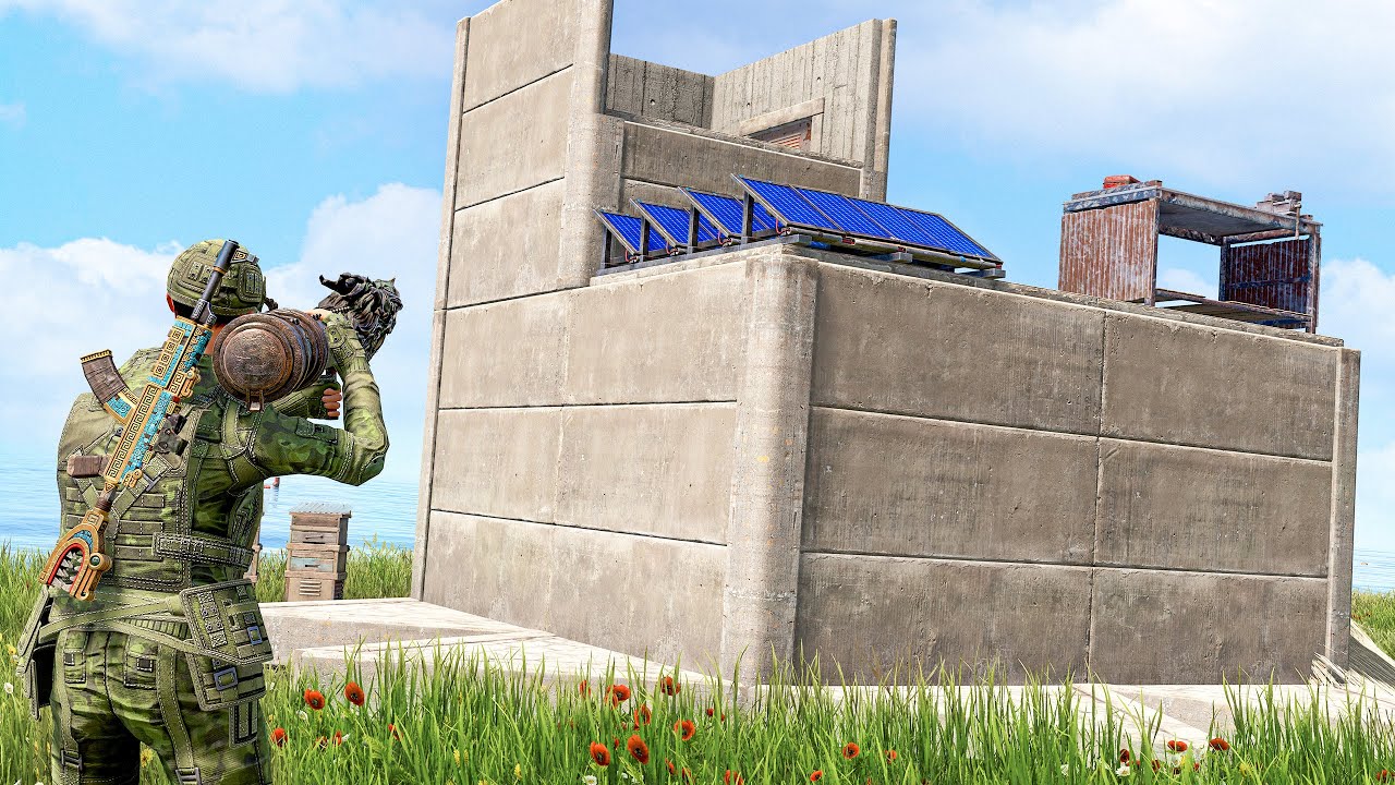 RAIDING A Base And STEALING Their AIRDROP LOOT - Rust Gameplay