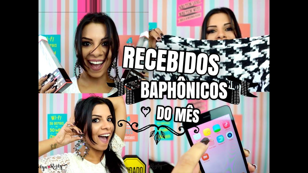 RECEBIDOS BAPHÔNICOS DO MÊS!