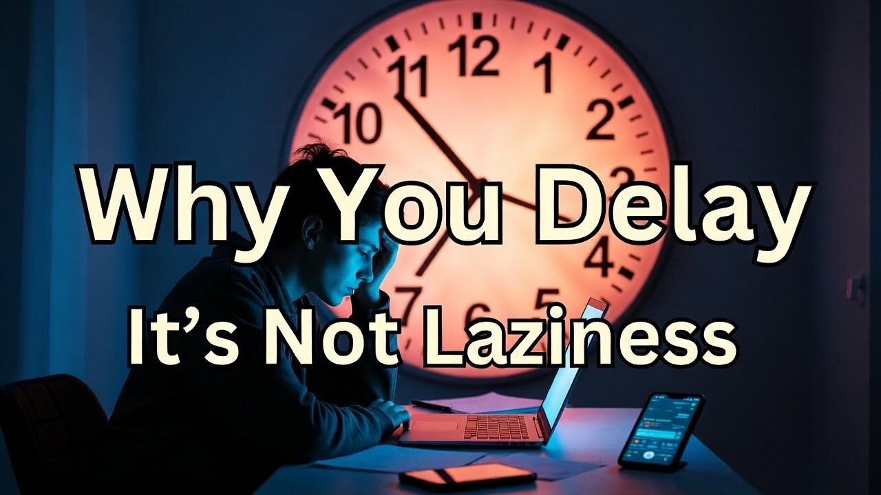 It’s Not Laziness: The Real Science of Procrastination