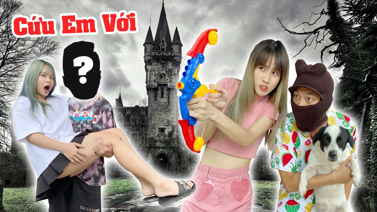 Giải Cứu Mia - Mua Tất Cả Đồ Heo Tại Shop Vê Vê House Cho Tên Cướp - Vê Vê Channel