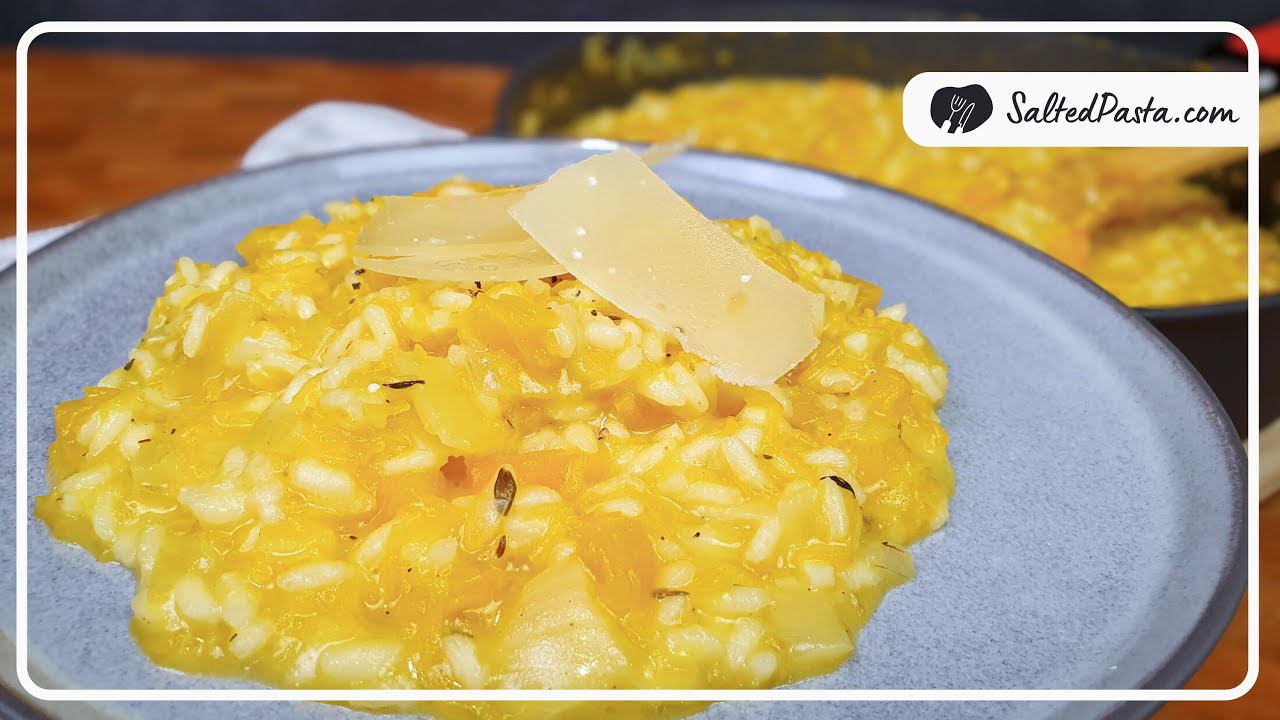 Risotto z dynią! Aromatyczne i kremowe danie z dyni.