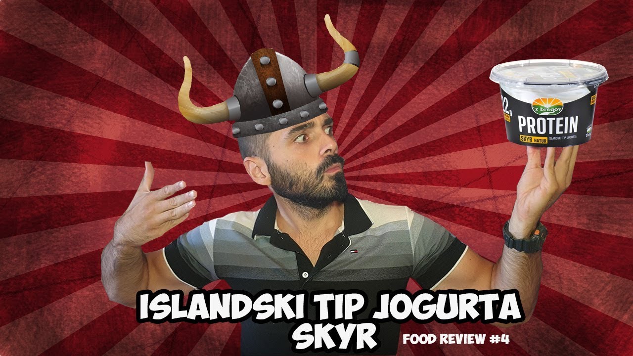 'Z bregov SKYR islandski tip jogurta | Food review #4