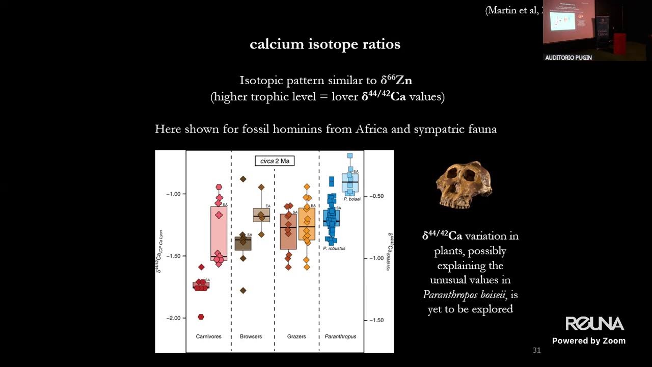 Charla: Insights into past ecologies via isotope analysis