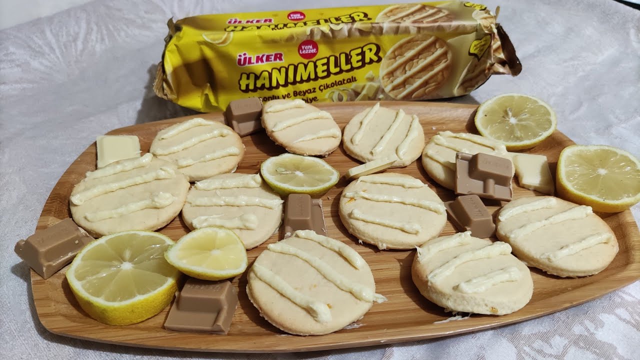 Evde Beyaz Çikolatalı Limonlu Kurabiye  Nasıl Yapılır Market Market Aramanıza Gerek Yok İşte Tarif