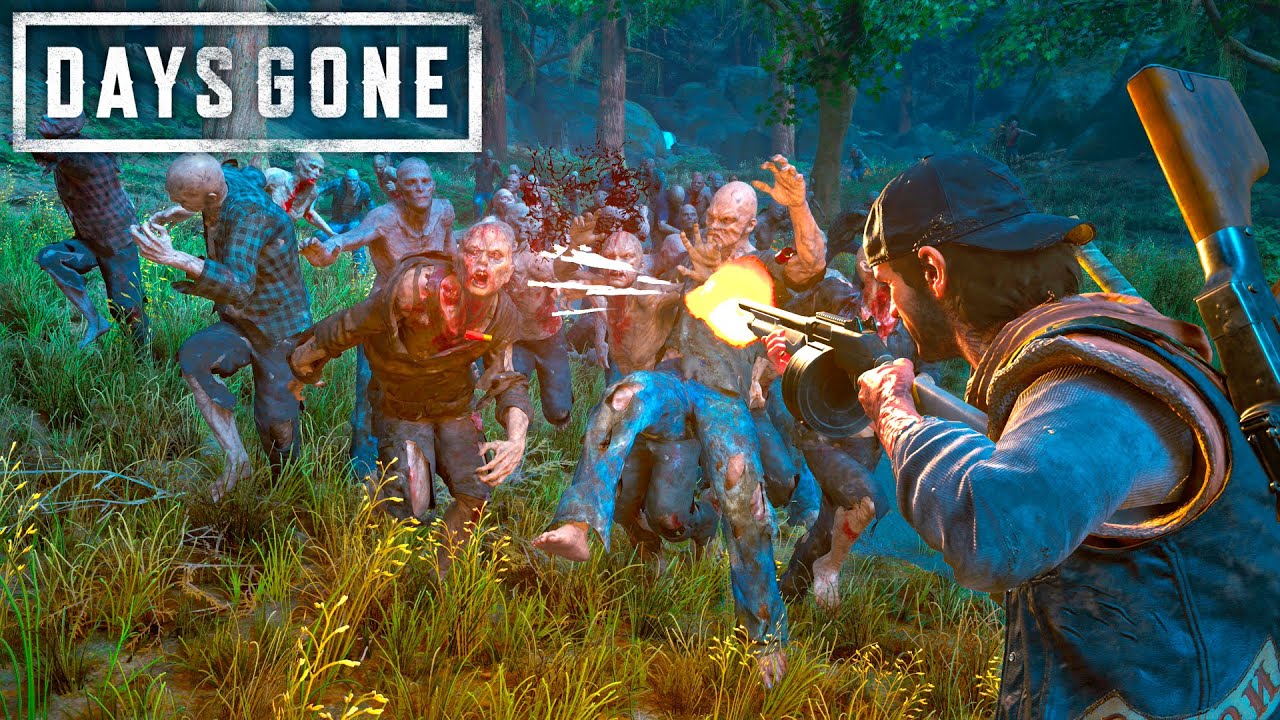 KILLING A MASSIVE HORDE WITH A SHOTGUN in Days Gone!