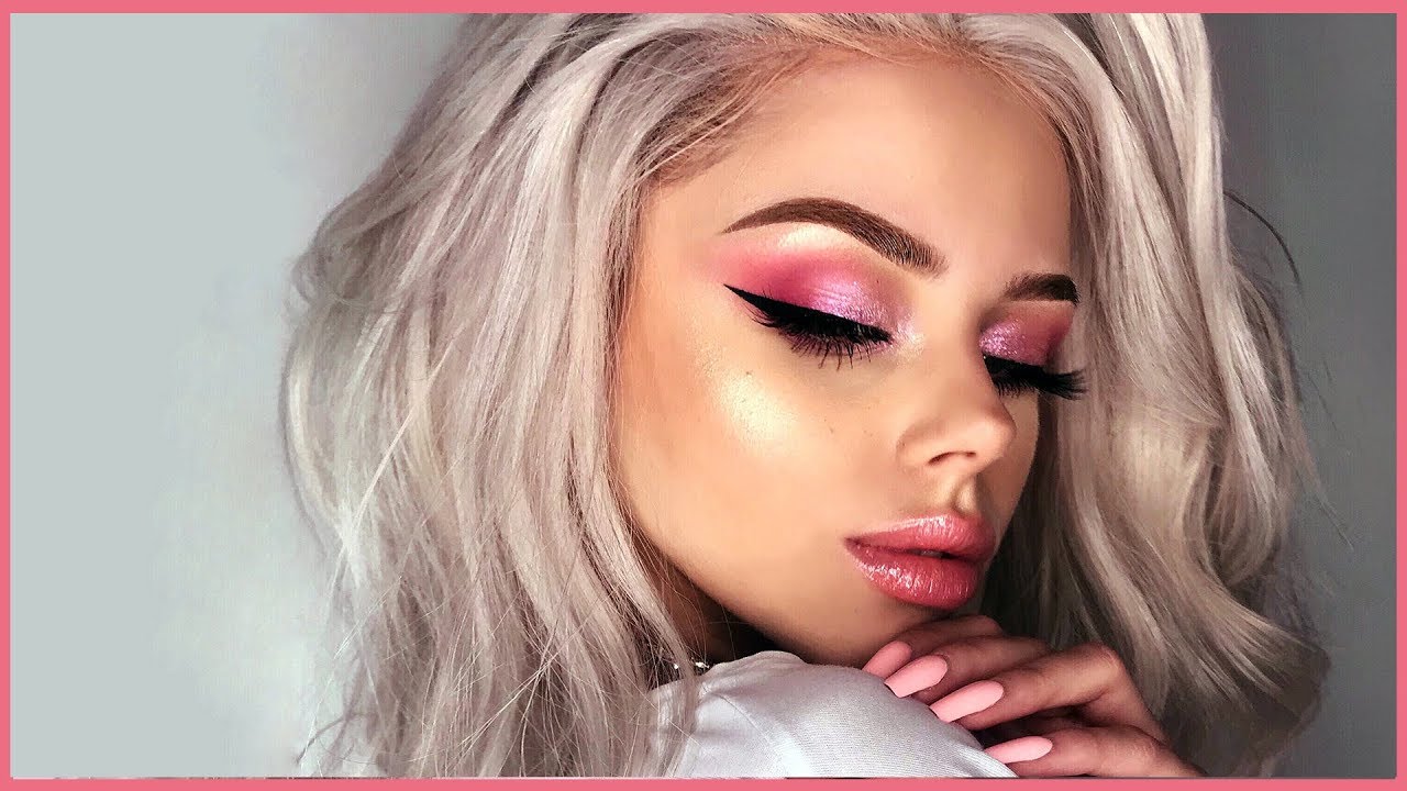 SOFT VALENTINE'S DAY MAKEUP LOOK KLAUDIA OWCZAREK