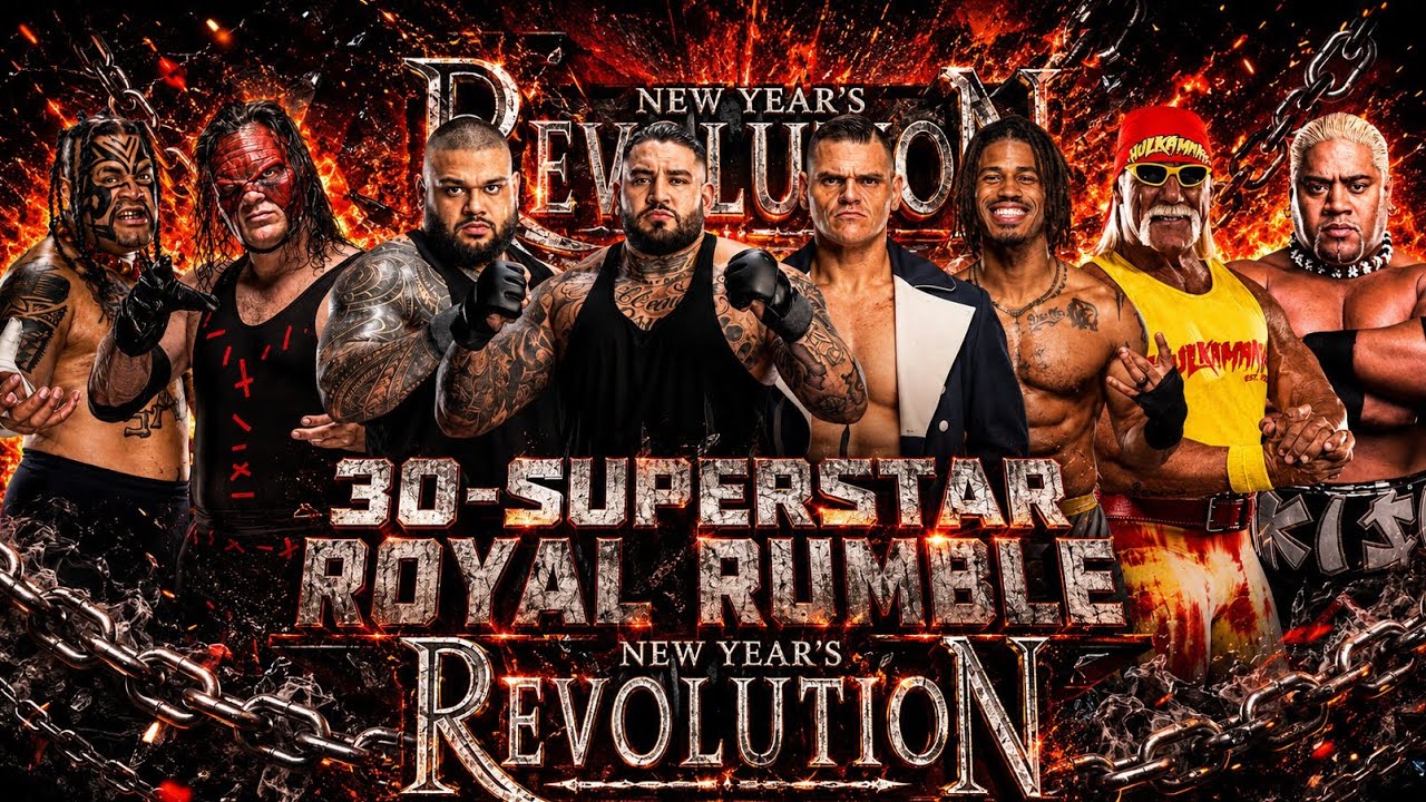 30 MAN ROYAL RUMBLE MATCH | WWE 2K25