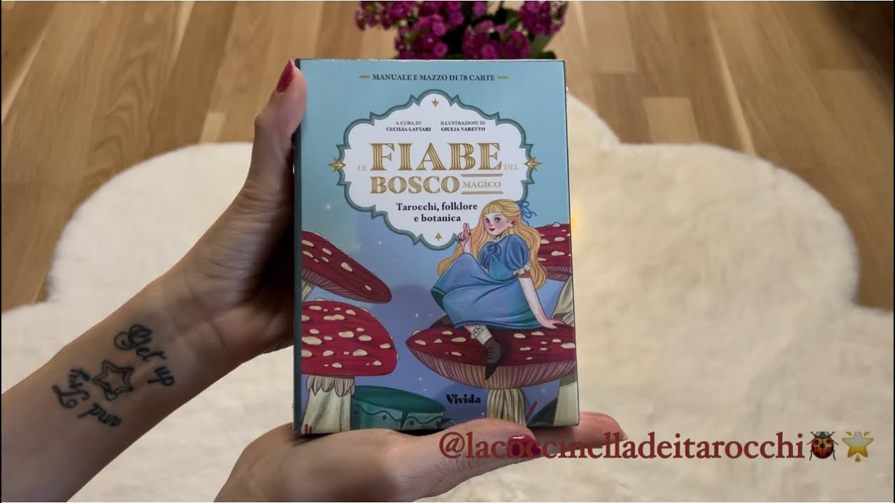 🦄Le Fiabe Del Bosco Magico✨Tarocchi Folklore e Botanica 🎴🧌🪷
