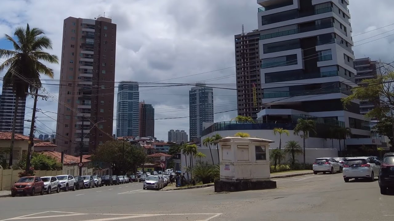 SALVADOR BAHIA - BAIRRO CAMINHO DAS ÁRVORES - PRAÇA DOS EUCALIPTOS ATÉ O SHOPPING CAPEMI