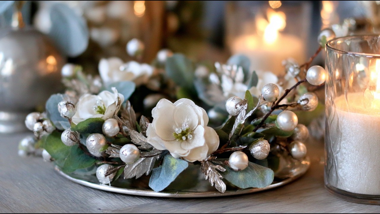 14 Elegant Spring Easter Wreath Ideas with Floral and Luxurious Texture