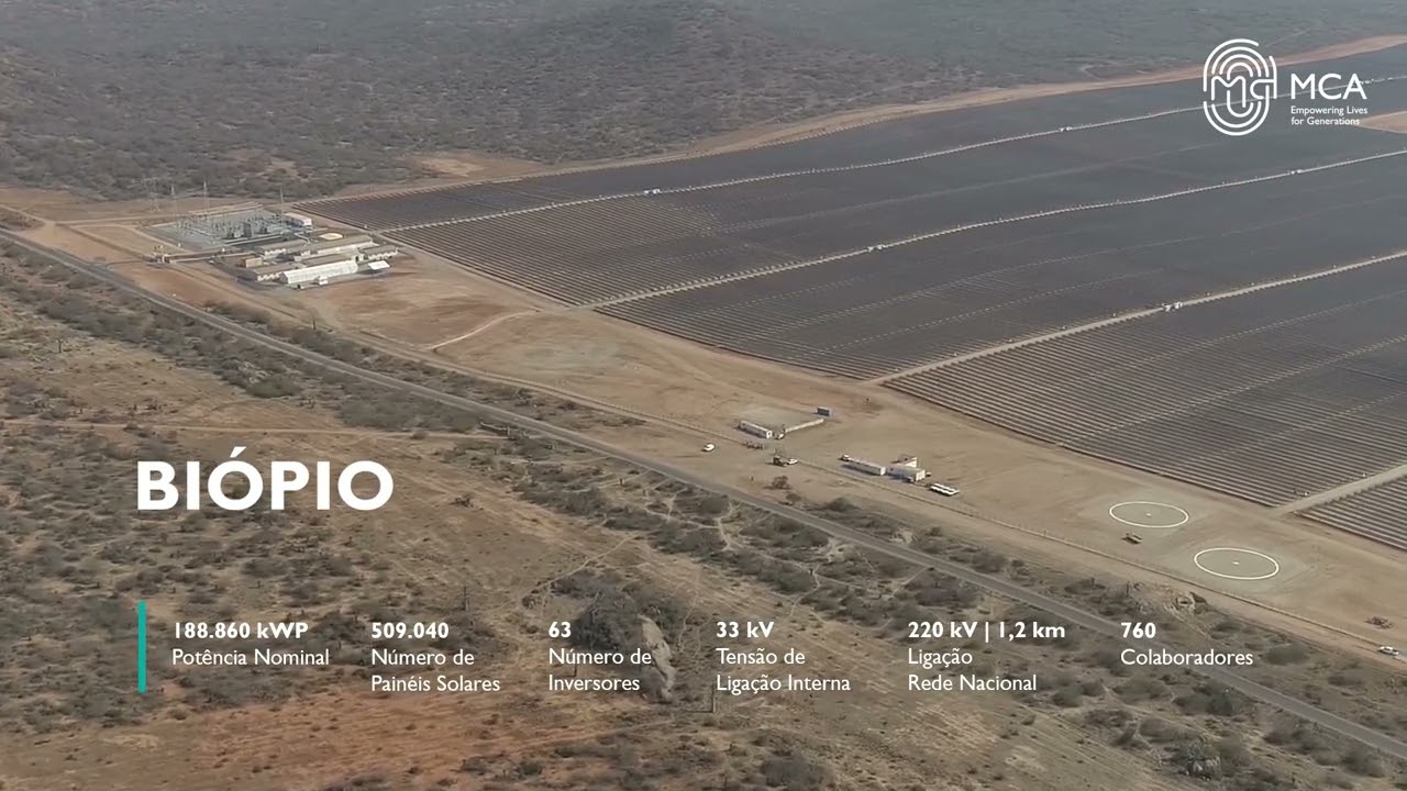 Inauguração centrais solares Benguela
