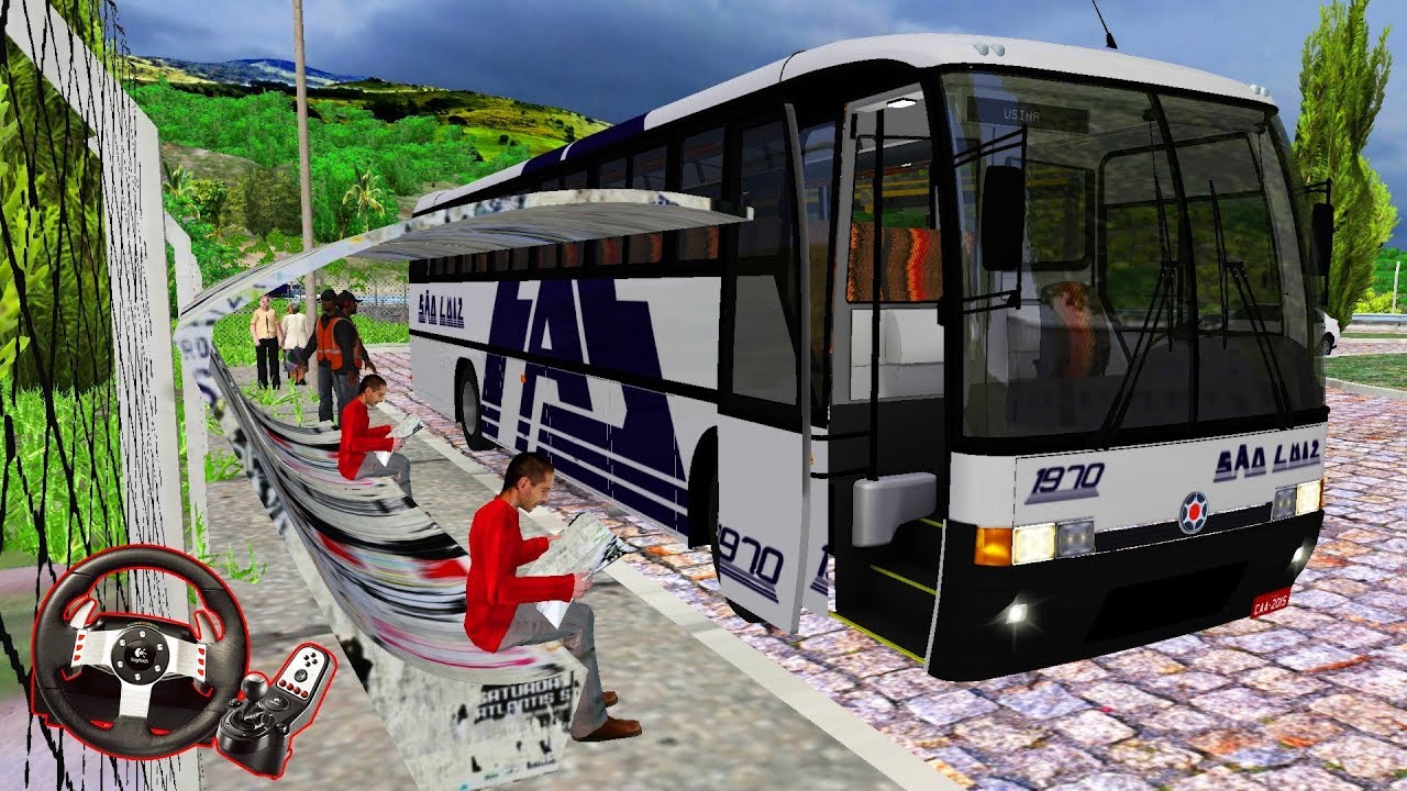 [OMSI 2] ESTAMOS TRABALHANDO com ÔNIBUS RODOVIÁRIO!! SÃO LUIS VIAGENS - MAPA SP BRASIL VOLANTE G27