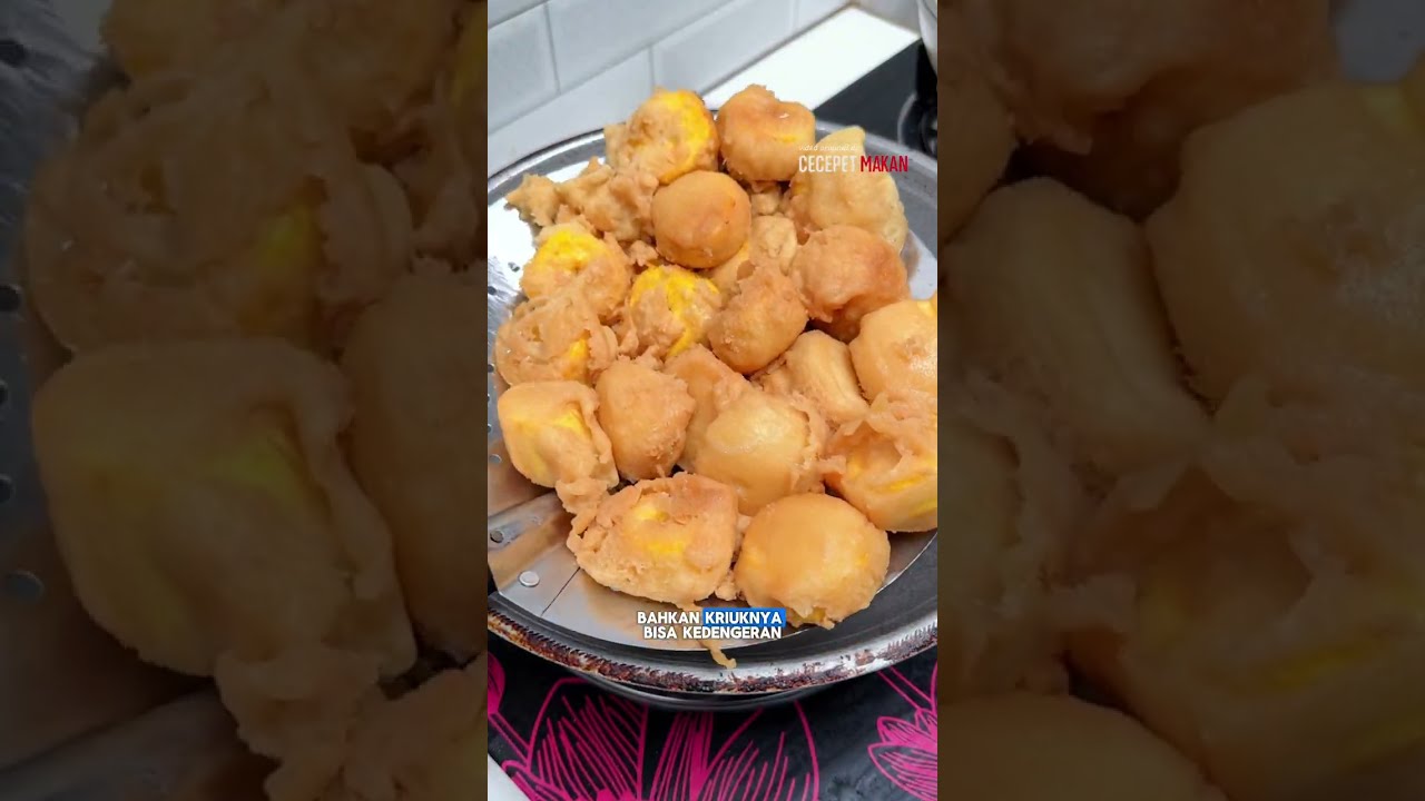Bikin pisang goreng kembung dan garing krispi