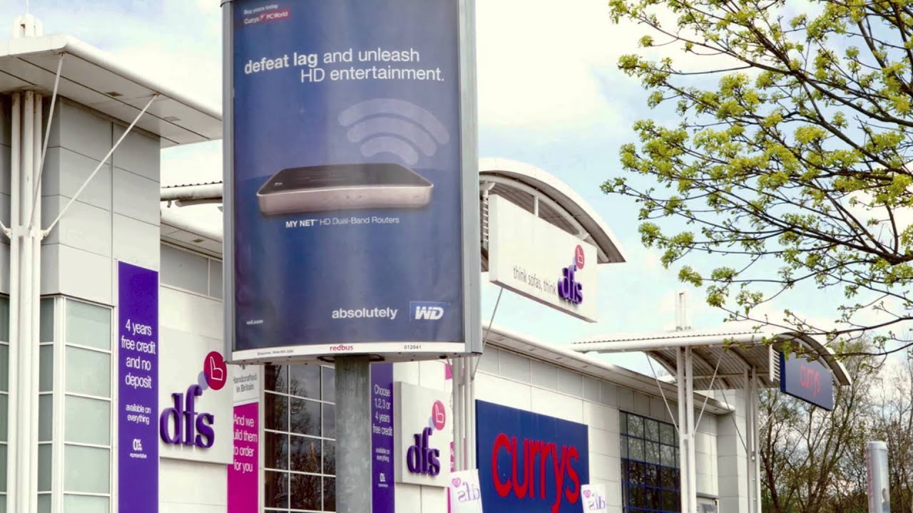 Redbus Retail Parks: 6-sheets located at the final step in the path to purchase