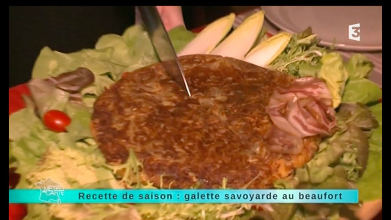 Recette de saison : galette savoyarde au beaufort
