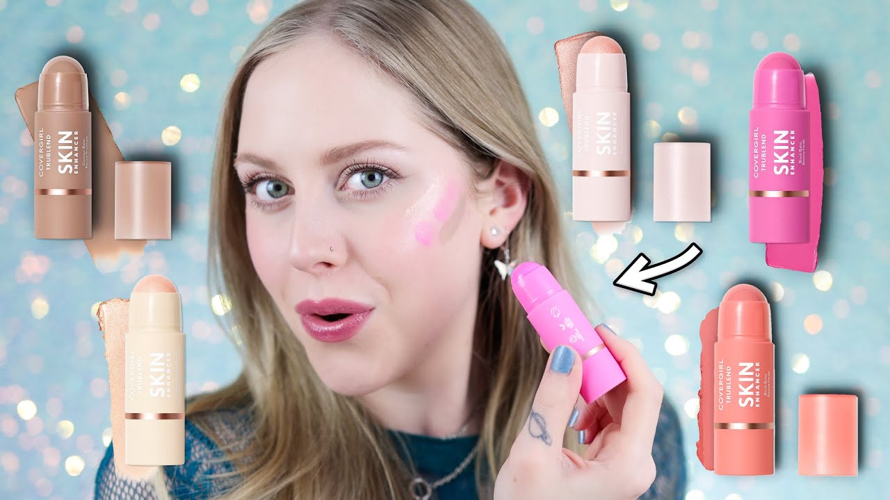 NEW Drugstore Pale & Olive Skin GEMS? Covergirl Trublend Skin Enhancer Sticks