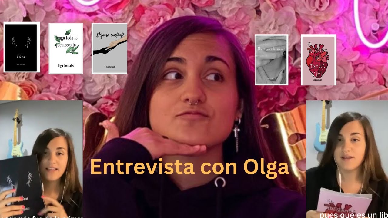 La escritora que ha escrito 5 libros en 6 meses!! - Entrevista con Olga González