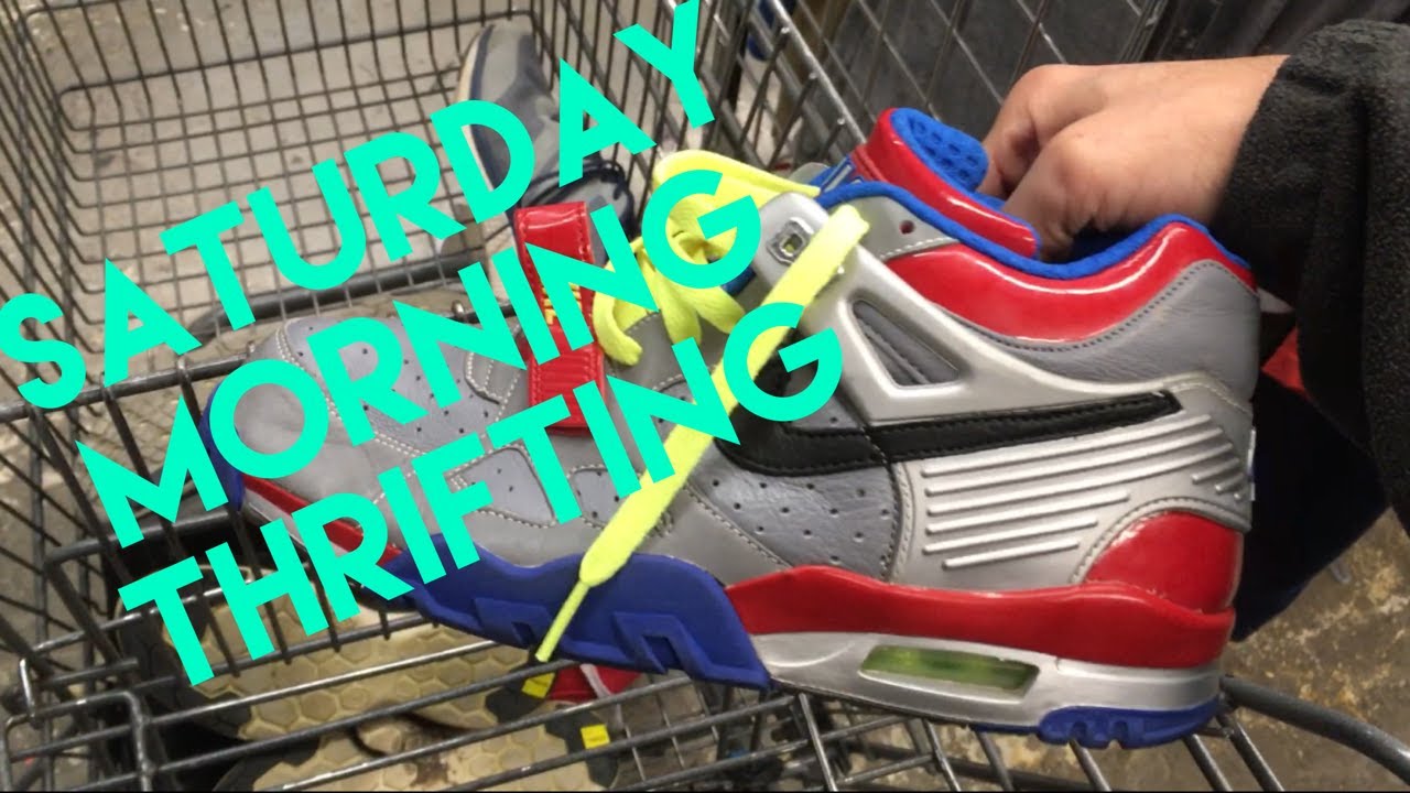 Saturday Morning Shoe Thrifting for eBay Nike Transformers! #15