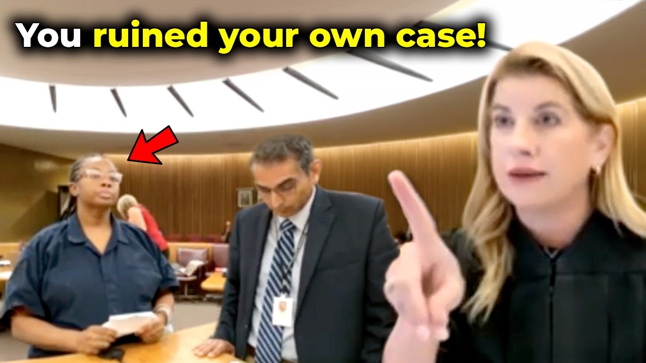 Она пыталась перехитрить судью и потерпела сокрушительное поражение!