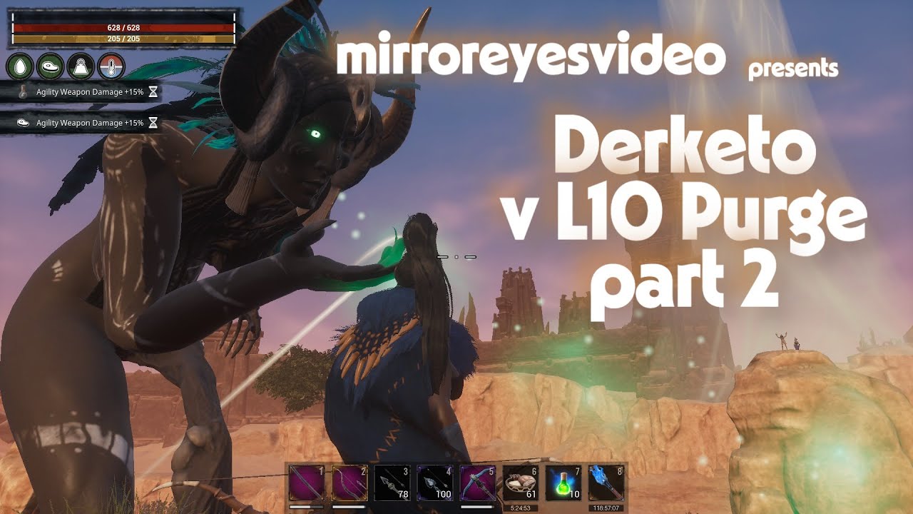 Conan Exiles - Derketo v L10 Purge p2