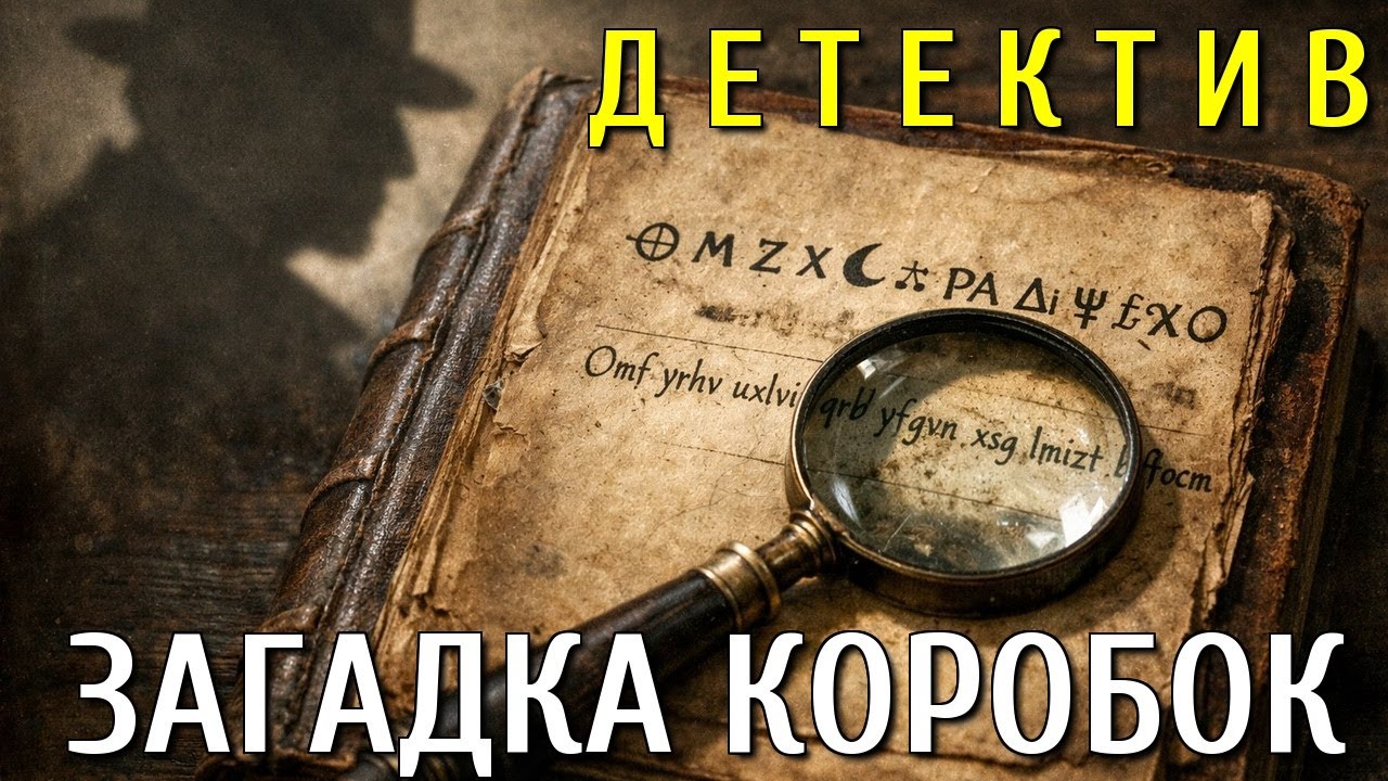 🆓 АУДИОКНИГА ДЕТЕКТИВ✅ Загадка коробок. Детектив
