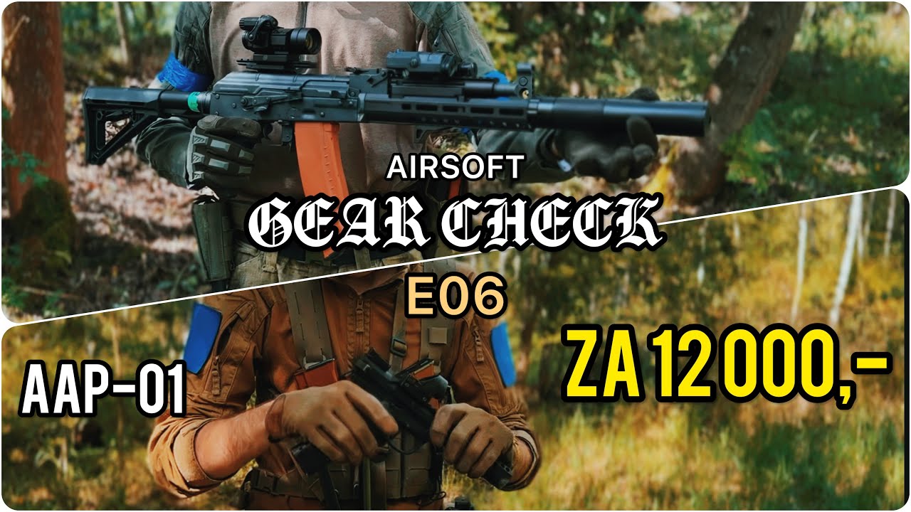 AAP-01 za 12 000,- !! / Airsoft GEAR CHECK E06